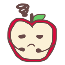 Apple boy. sticker #11278584