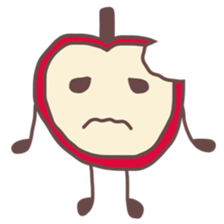 Apple boy. sticker #11278588