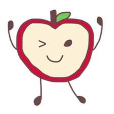 Apple boy. sticker #11278590