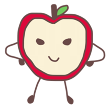 Apple boy. sticker #11278591