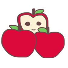 Apple boy. sticker #11278595