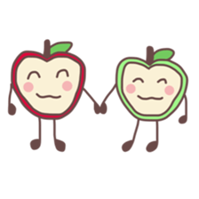 Apple boy. sticker #11278596