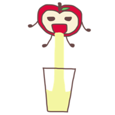 Apple boy. sticker #11278598