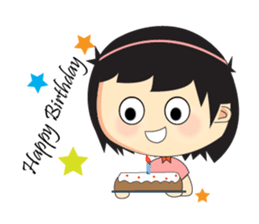 Playful Cute Girl sticker #11278849