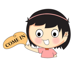 Playful Cute Girl sticker #11278858