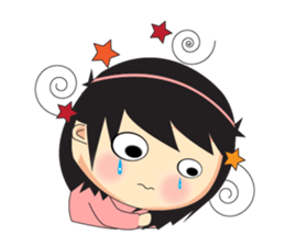 Playful Cute Girl sticker #11278861