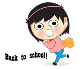 Playful Cute Girl sticker #11278863