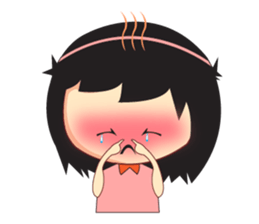 Playful Cute Girl sticker #11278865