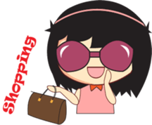 Playful Cute Girl sticker #11278868