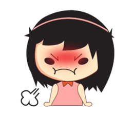 Playful Cute Girl sticker #11278869