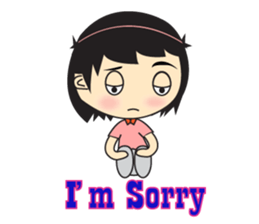 Playful Cute Girl sticker #11278877