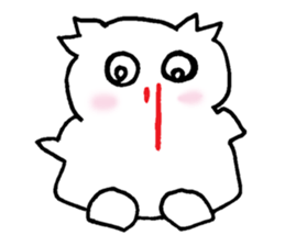 White steamed bread p1 sticker #11279260