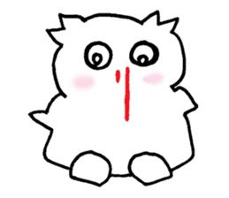 White steamed bread p1 sticker #11279260