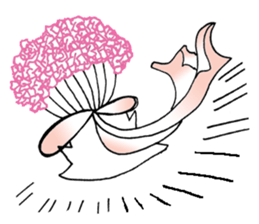 White steamed bread p1 sticker #11279262