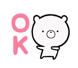 Bear pretty well sticker #11279907