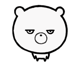 Bear pretty well sticker #11279915