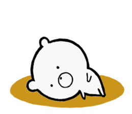 Bear pretty well sticker #11279921