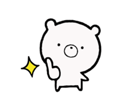 Bear pretty well sticker #11279931