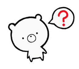 Bear pretty well sticker #11279934