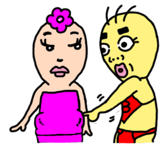 BG-Sanmao-Lovers sticker #11280005