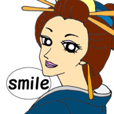 KIMONO ~Japanese girl ~ sticker #11280472