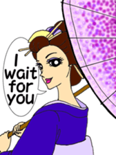 KIMONO ~Japanese girl ~ sticker #11280498