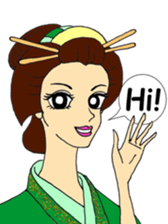 KIMONO ~Japanese girl ~ sticker #11280500