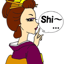 KIMONO ~Japanese girl ~ sticker #11280503