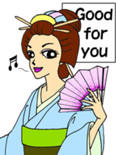 KIMONO ~Japanese girl ~ sticker #11280505
