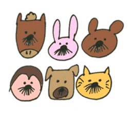 strange nose sticker #11280516