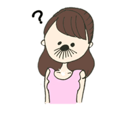 strange nose sticker #11280529