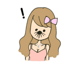 strange nose sticker #11280530