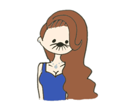 strange nose sticker #11280536