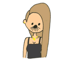 strange nose sticker #11280537