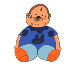 strange nose sticker #11280544