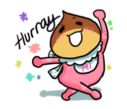 Baby named Mi sticker #11280874