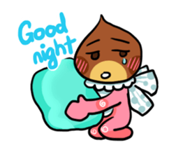 Baby named Mi sticker #11280889