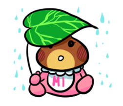 Baby named Mi sticker #11280895