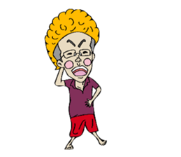 Man of rumor sticker #11281331