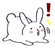 fat rabbit chan sticker #11281516