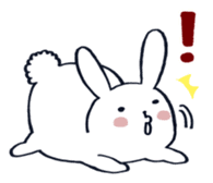 fat rabbit chan sticker #11281516