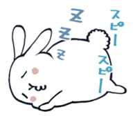 fat rabbit chan sticker #11281517
