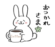 fat rabbit chan sticker #11281524