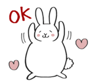 fat rabbit chan sticker #11281525