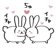 fat rabbit chan sticker #11281537
