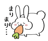 fat rabbit chan sticker #11281539