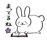 fat rabbit chan sticker #11281540