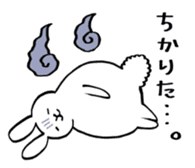 fat rabbit chan sticker #11281543