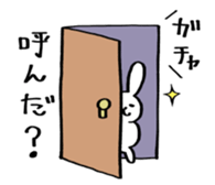 fat rabbit chan sticker #11281544