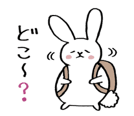 fat rabbit chan sticker #11281546